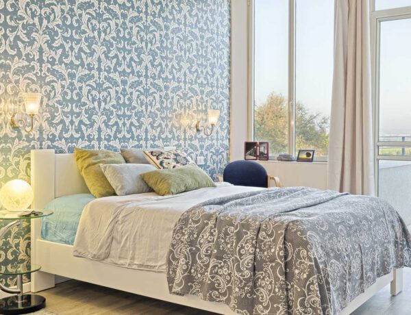 inspiratie voor behangen slaapkamer
