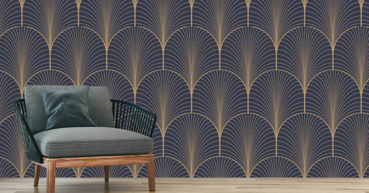 Art deco wallpaper