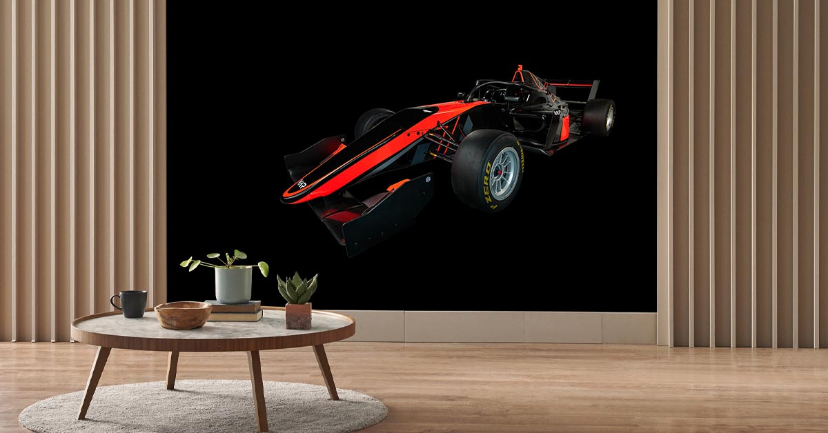 Autosport behang