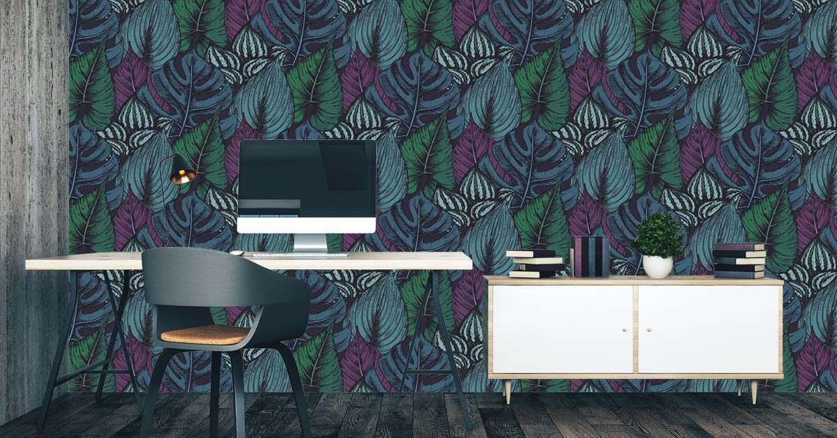 Behangpapier met patronen