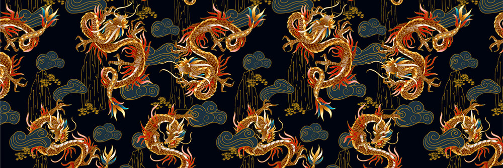 Chinees behang Chinees behang