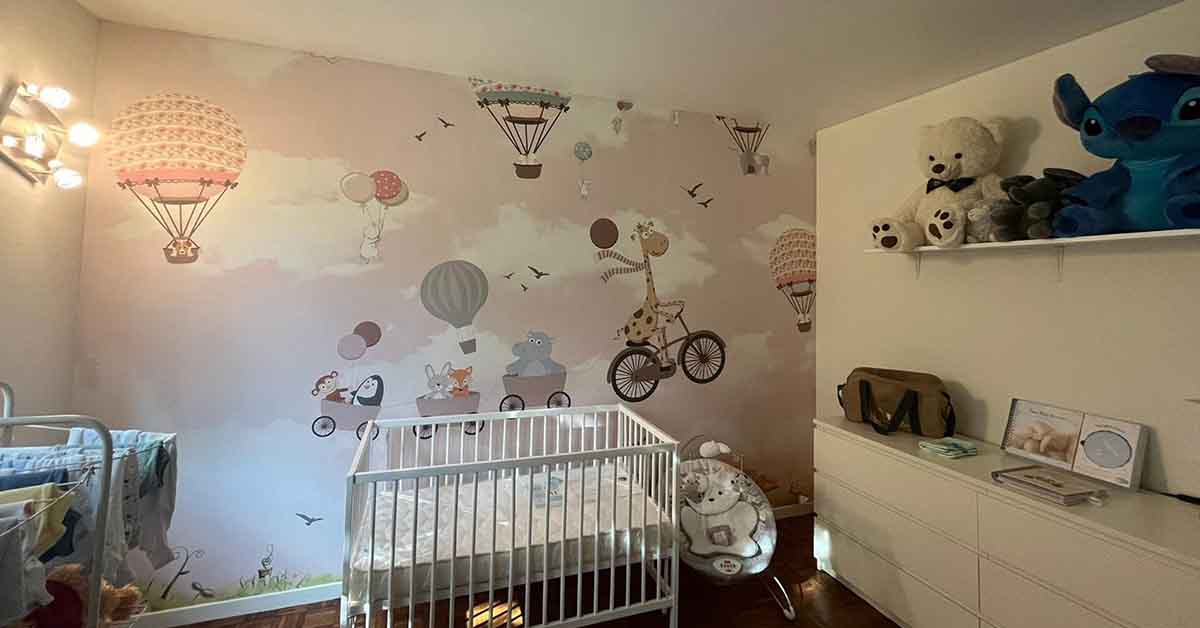 Fantasie behang voor kinderen