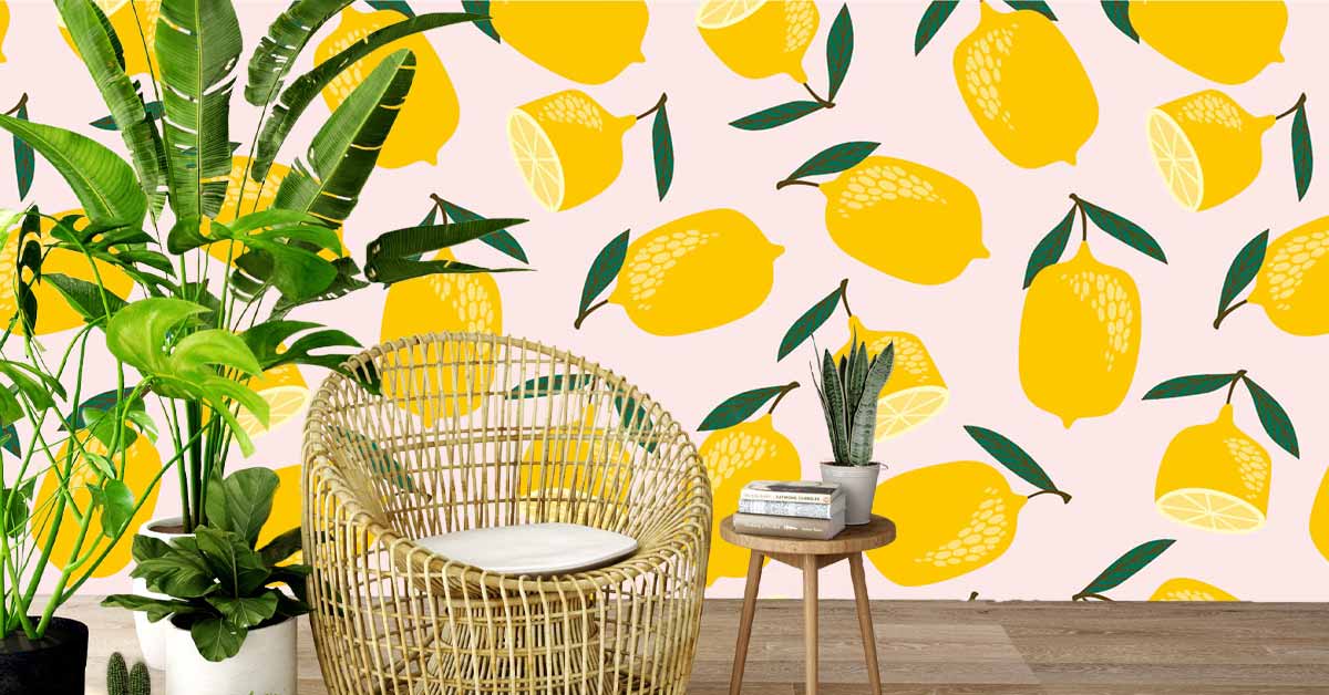 Fotobehang met fruit
