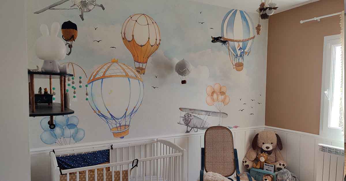 Hip en trendy behang voor kinderen