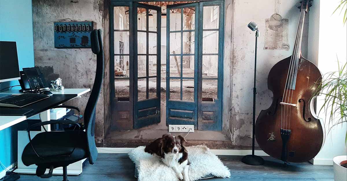 Fotobehang Industrieel