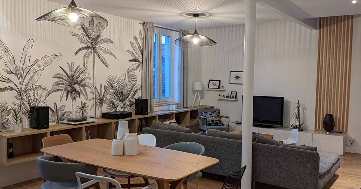Jungle Fotobehang Zwart-Wit
