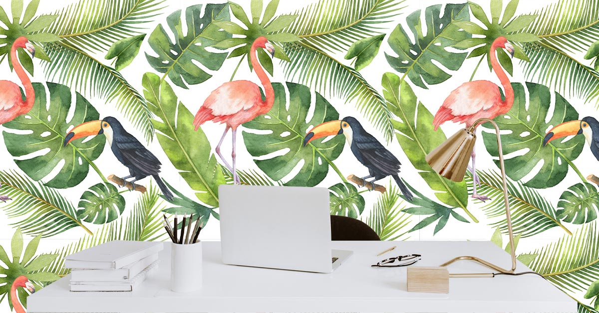 Behangpapier Jungle patronen