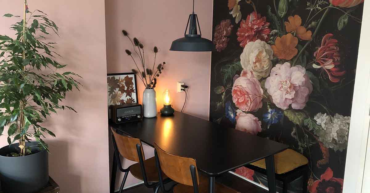 Schilderij behangpapier
