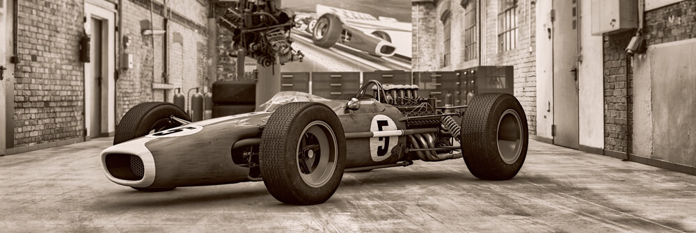 Raceauto behangpapier Raceauto behangpapier