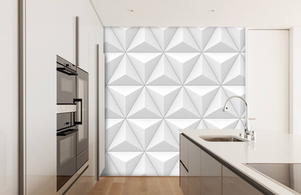 Overige teksturen - Driehoeken in 3D - Vergaderruimte 3