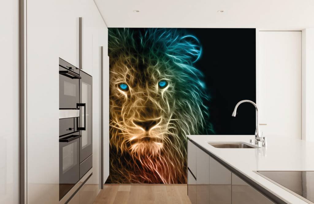 Dieren - Fantasie leeuw - Tienerkamer 4