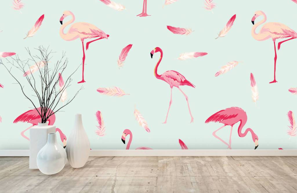Overige - Flamingo's - Kinderkamer 8