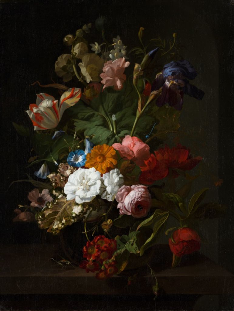 Vaas met bloemen, Jan Davidsz