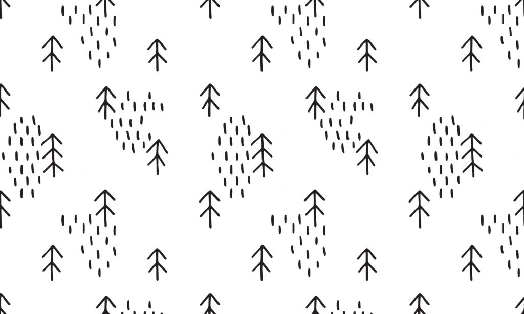 Bomen en gras