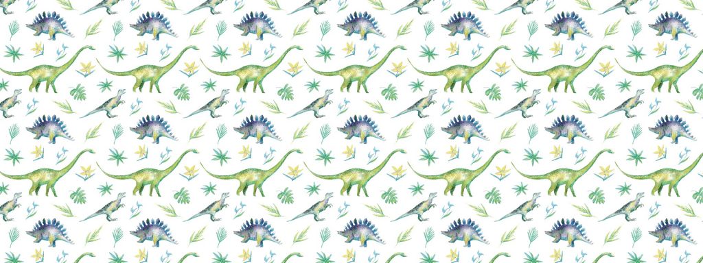 Dinosaurussen en planten