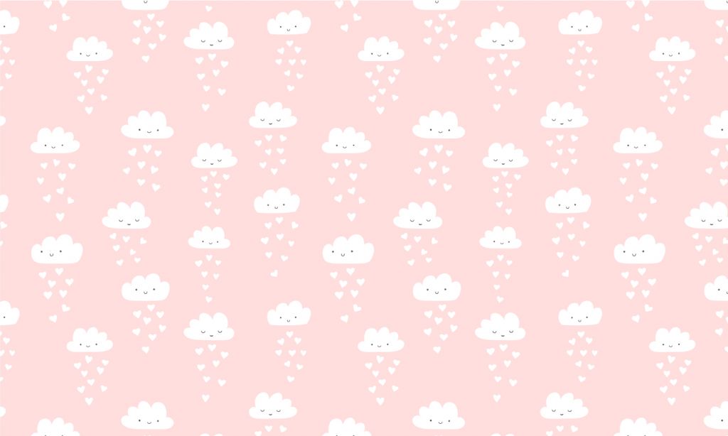 Wolken en hartjes