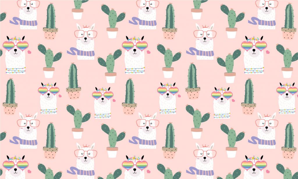 Cactussen en lama's