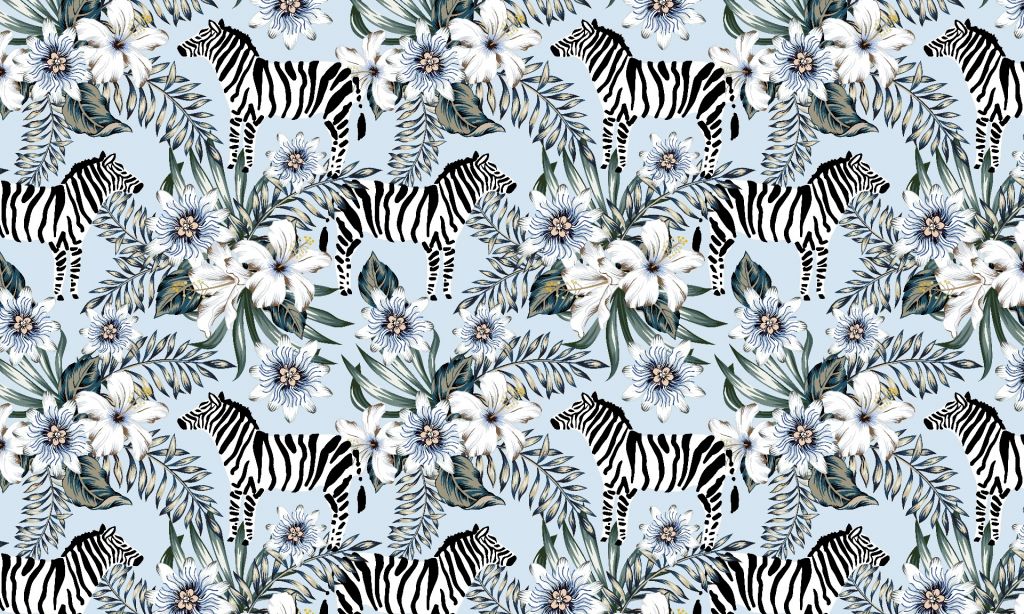 Tropische Zebra’s