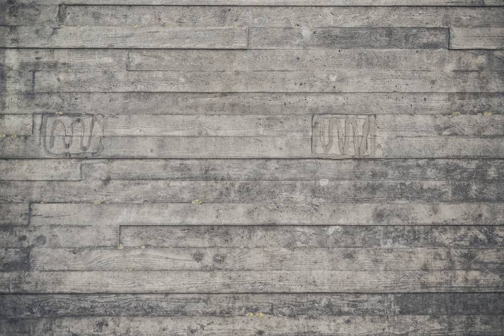 Houten vergrijsde wand
