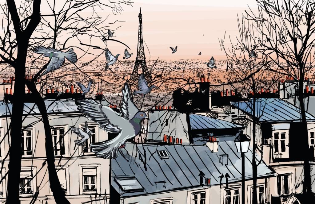 Montmartre in Parijs