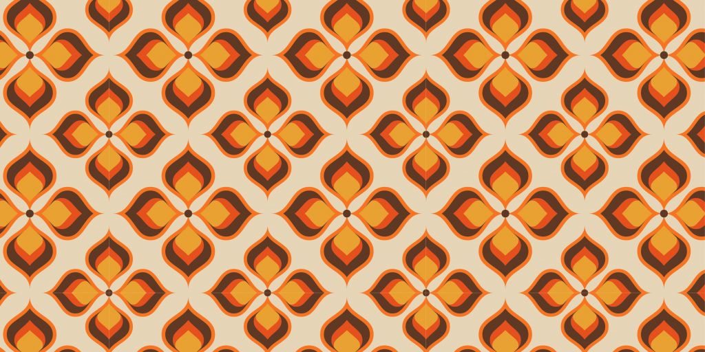 Jaren 70 print