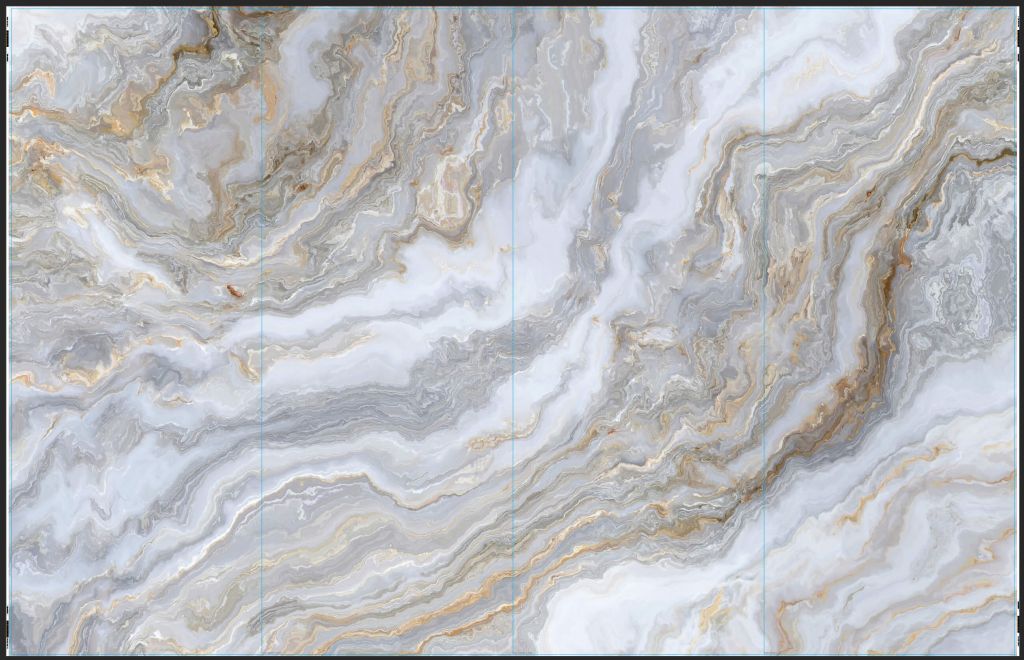 Kleurrijk marmer - outlet - 410 x 260 cm