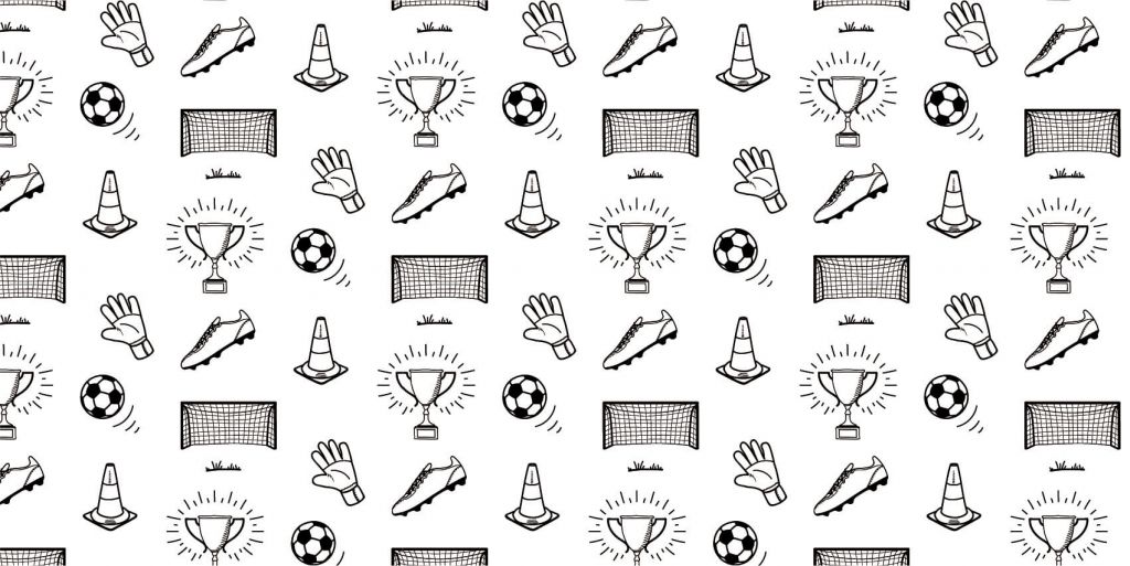 Voetbal patroon