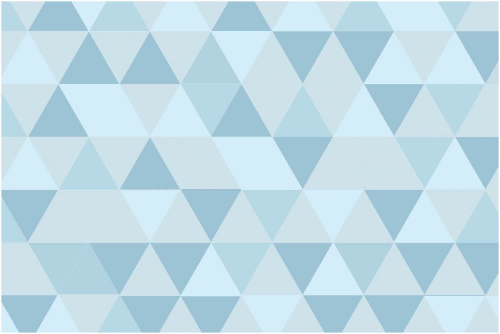 Blauwe driehoeken
