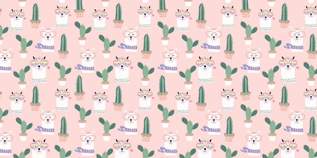 Cactussen en lama's
