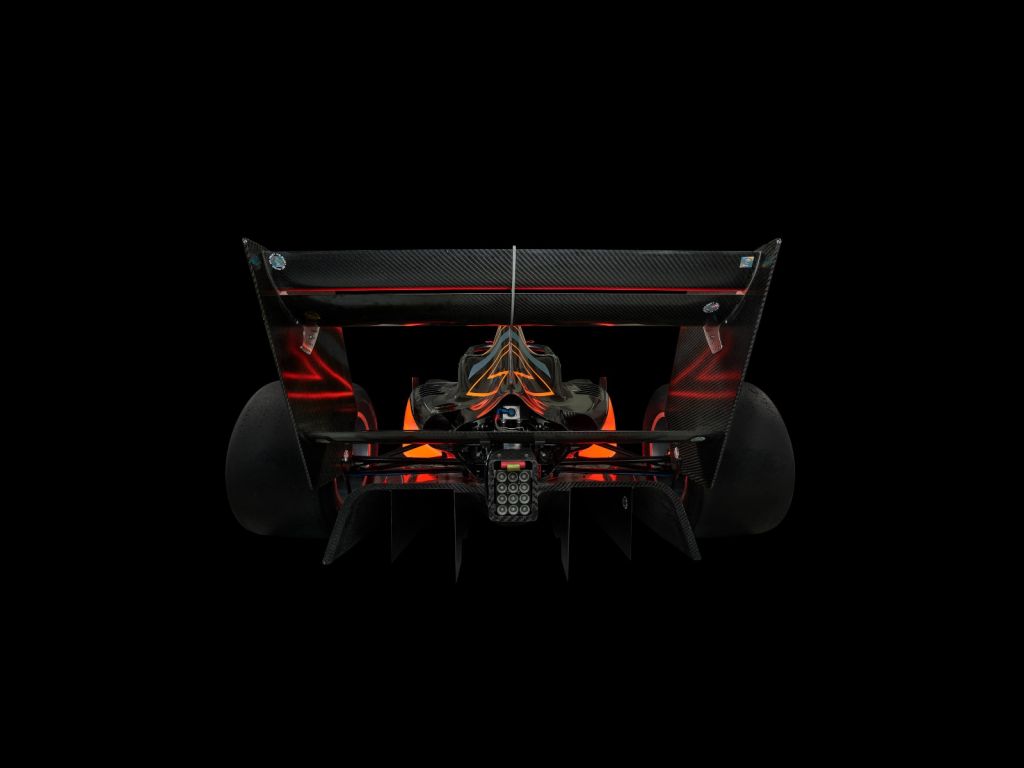 Formule 3 - Lower rear view - dark