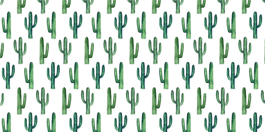 Cactussen patroon