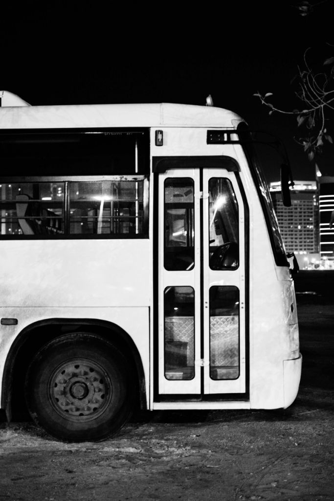 Voordeuren van een bus