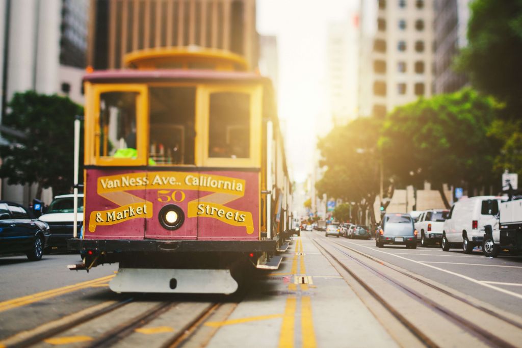Tram in San Francisco