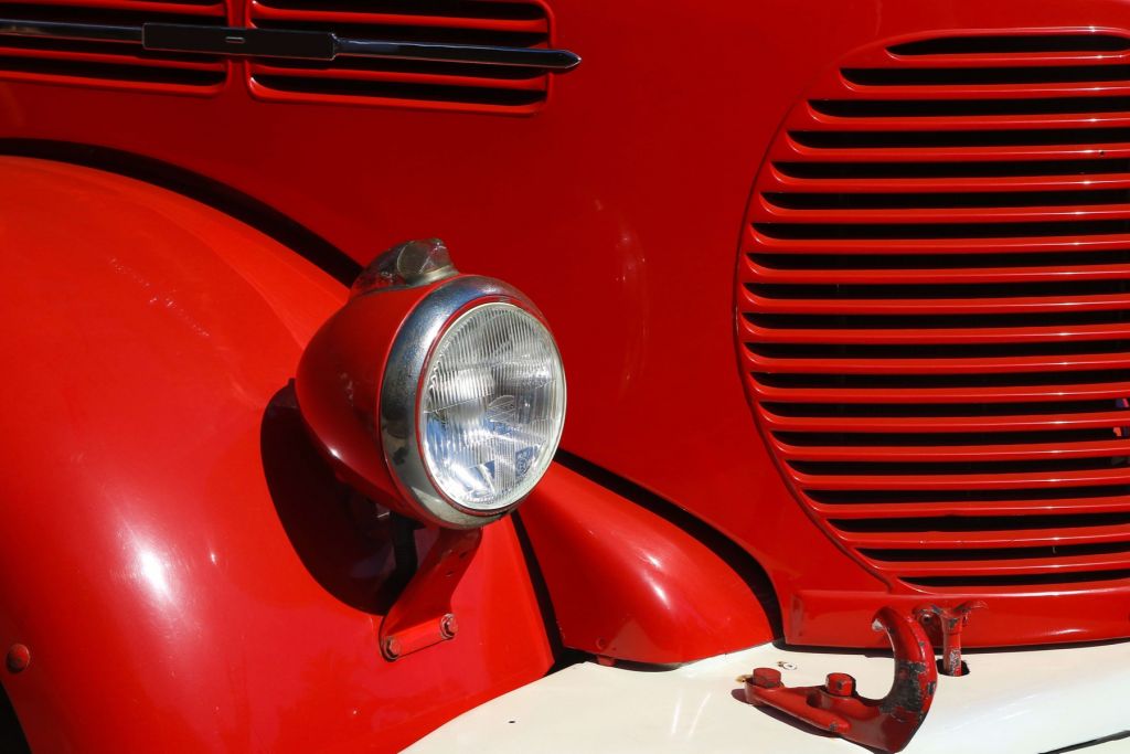 Brandweerwagen detail