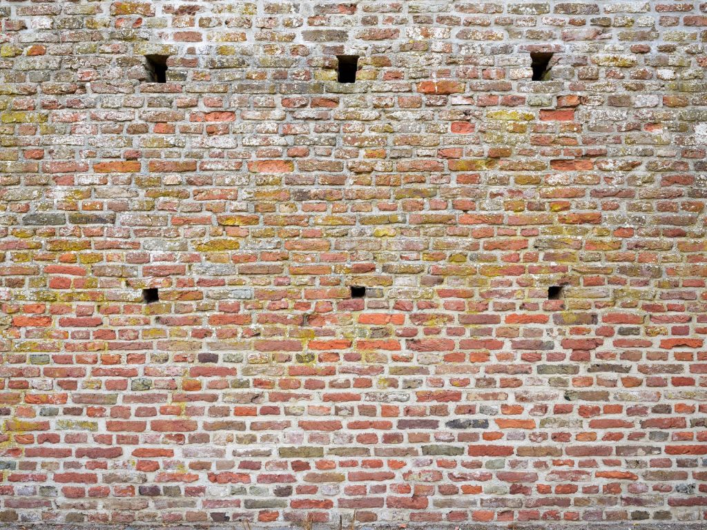 Oude stenen muur