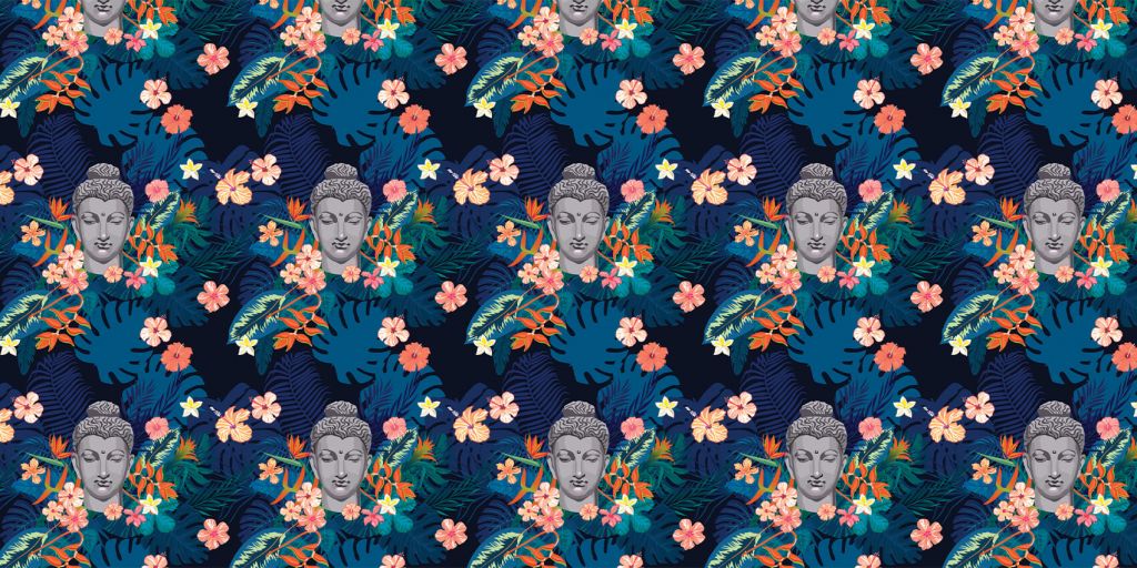 Buddha patroon