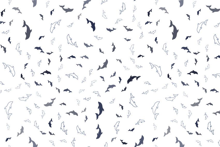 Dolfijnen patroon