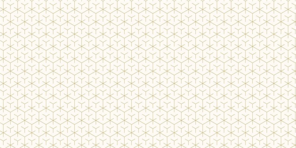 Geometrische hexagons, wit