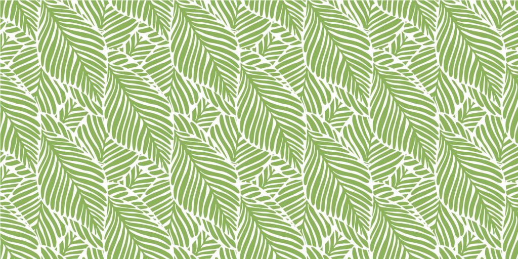 Groen bladpatroon