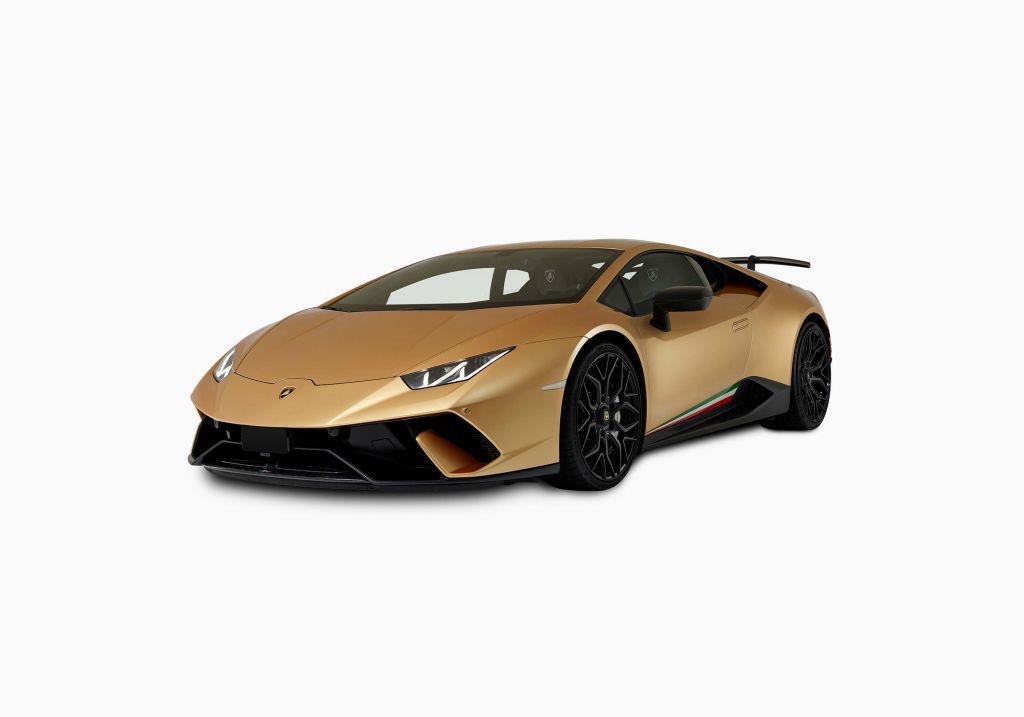 Lamborghini Huracán - Rechter voorkant wit