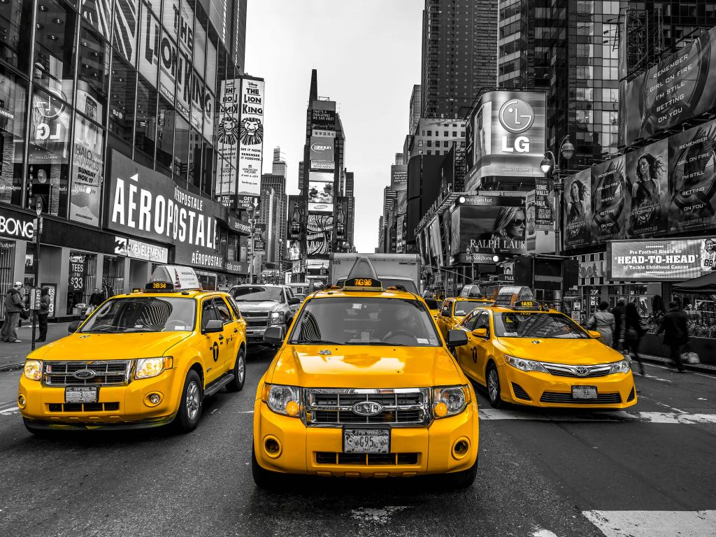 Taxi op Broadway