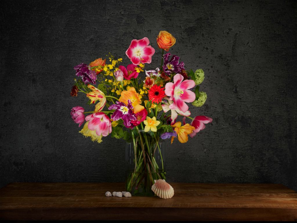 Kleurrijk boeket bloemen