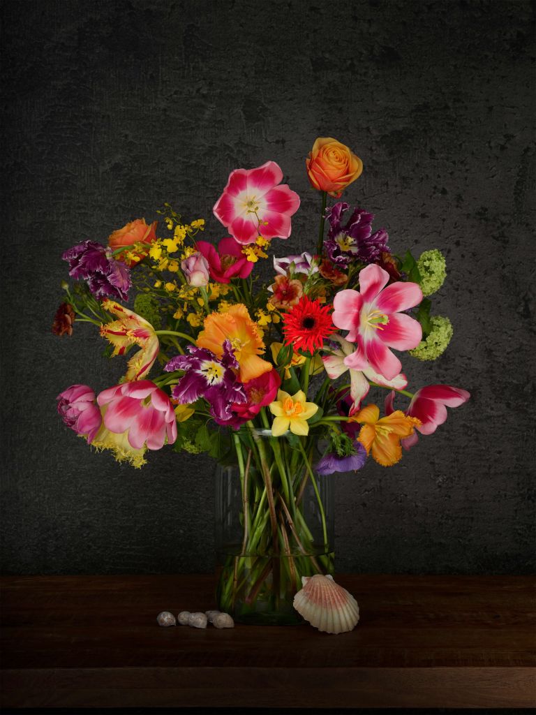 Kleurrijk bloemen boeket