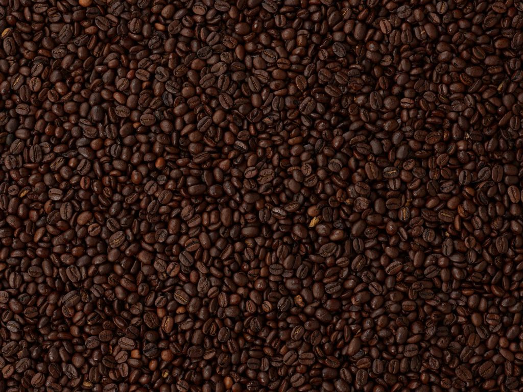 Mix van koffiebonen