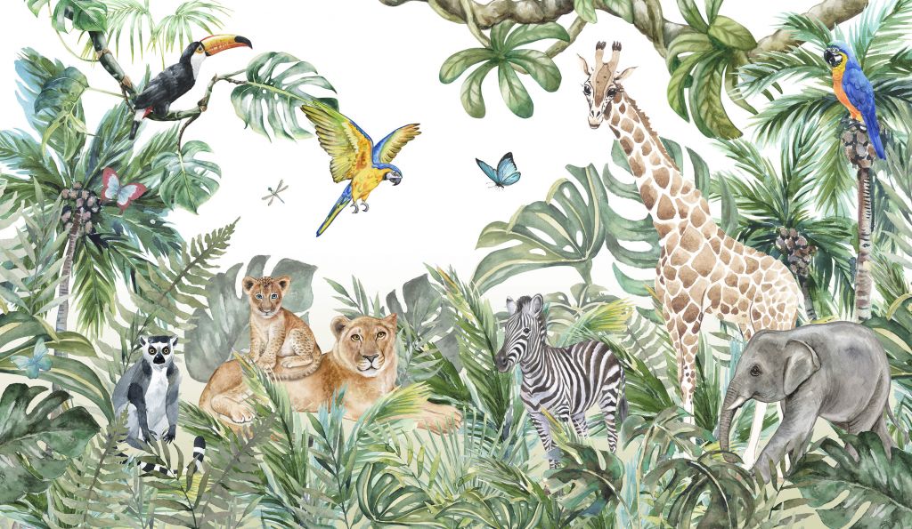 Wilde jungle dieren