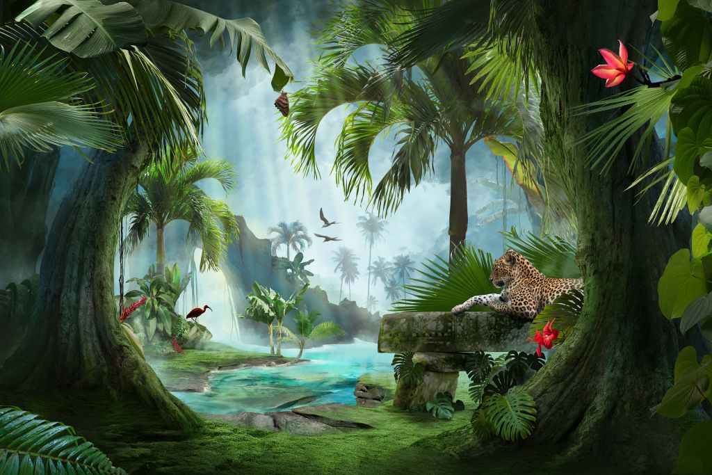 Jungle lagoon
