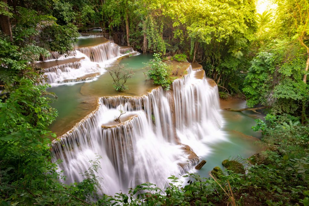 Huai Mae Khamin waterval