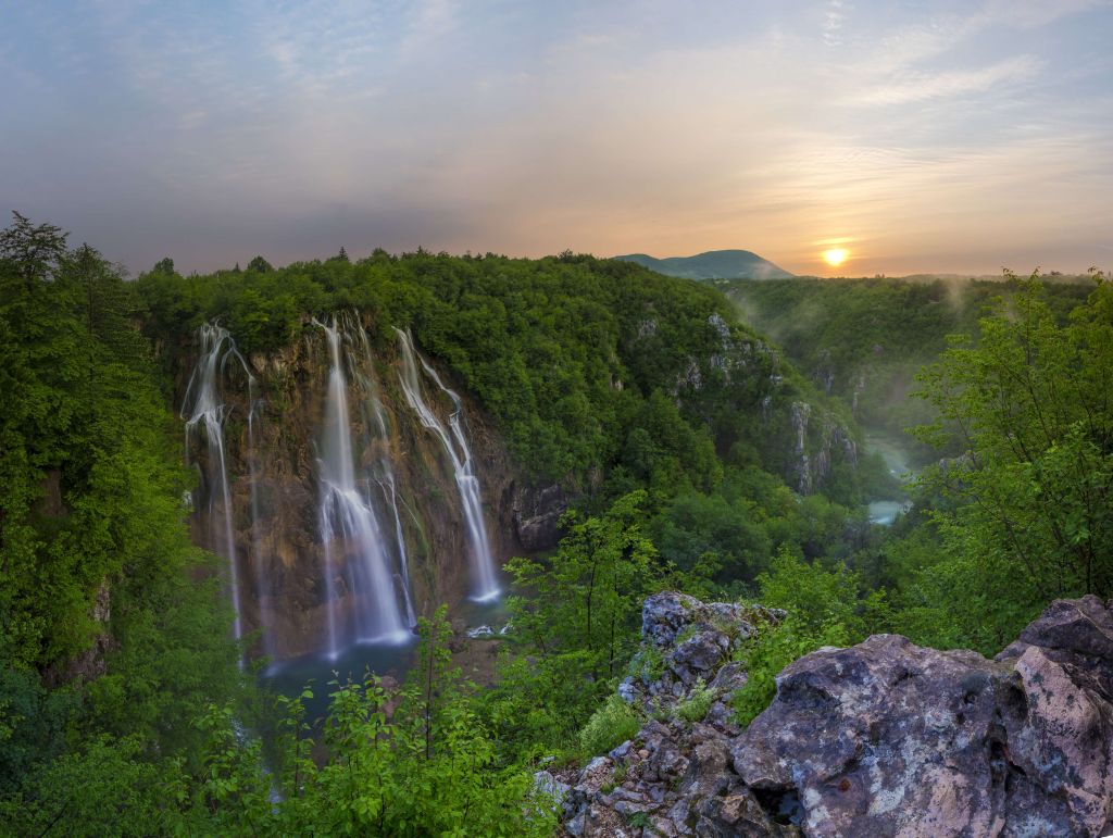 Waterval in Kroatië