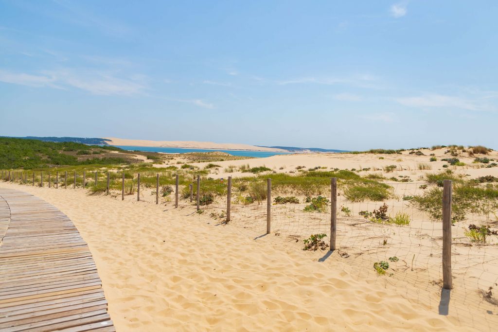 Pad naar het strand