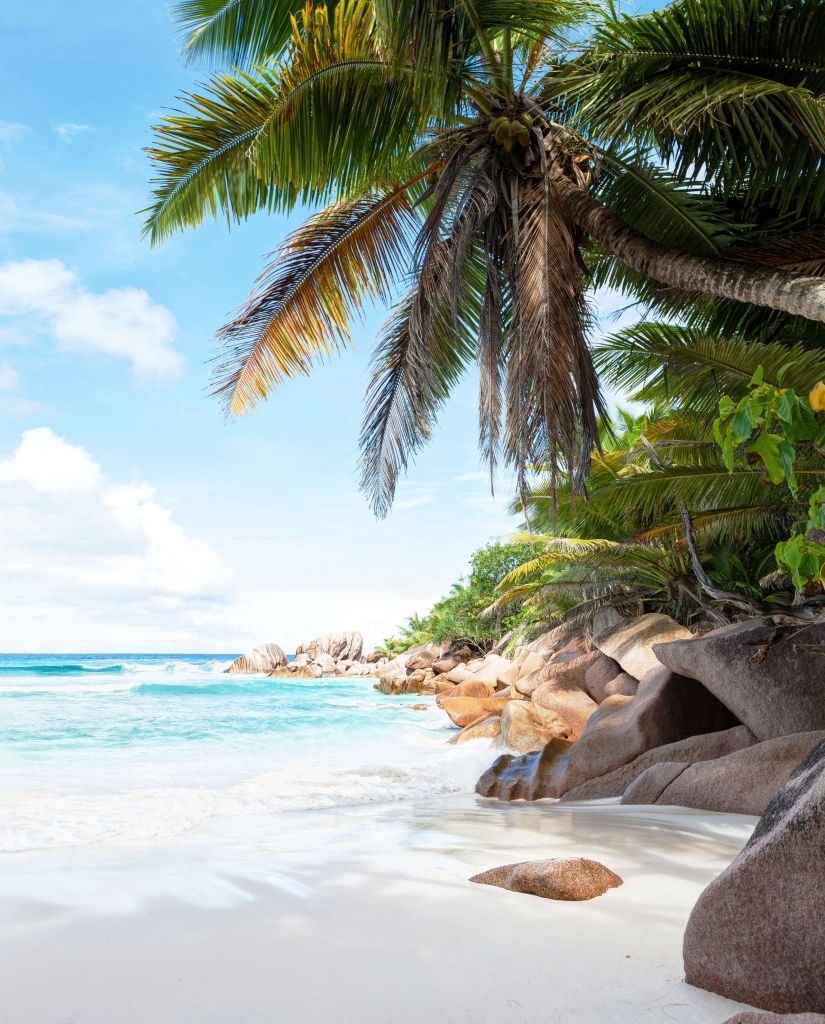 Prachtig tropisch zandstrand